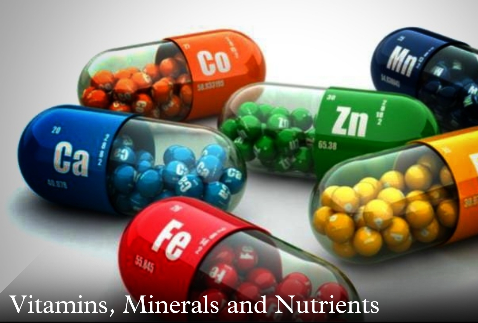 Vitamins Minerals and Nutrients